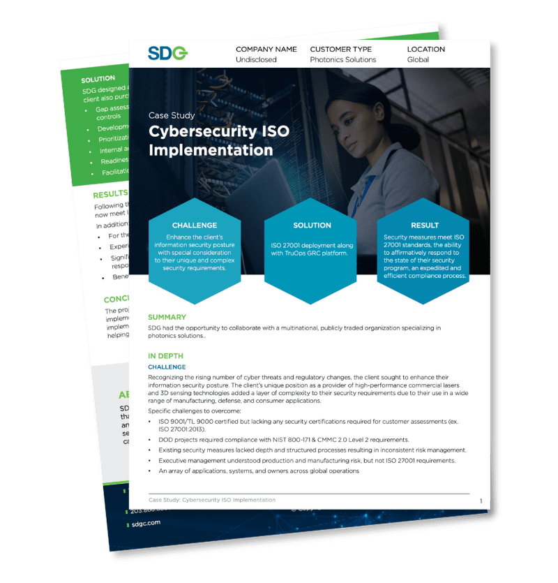 Cybersecurity case study