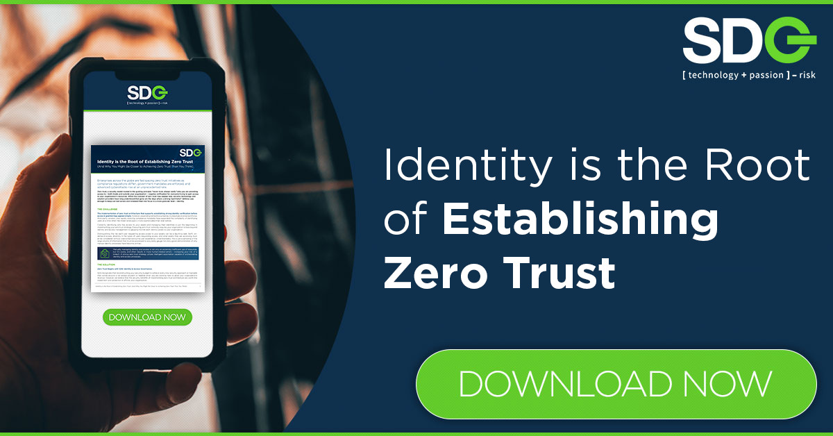 Identity is the Root of Establishing Zero Trust