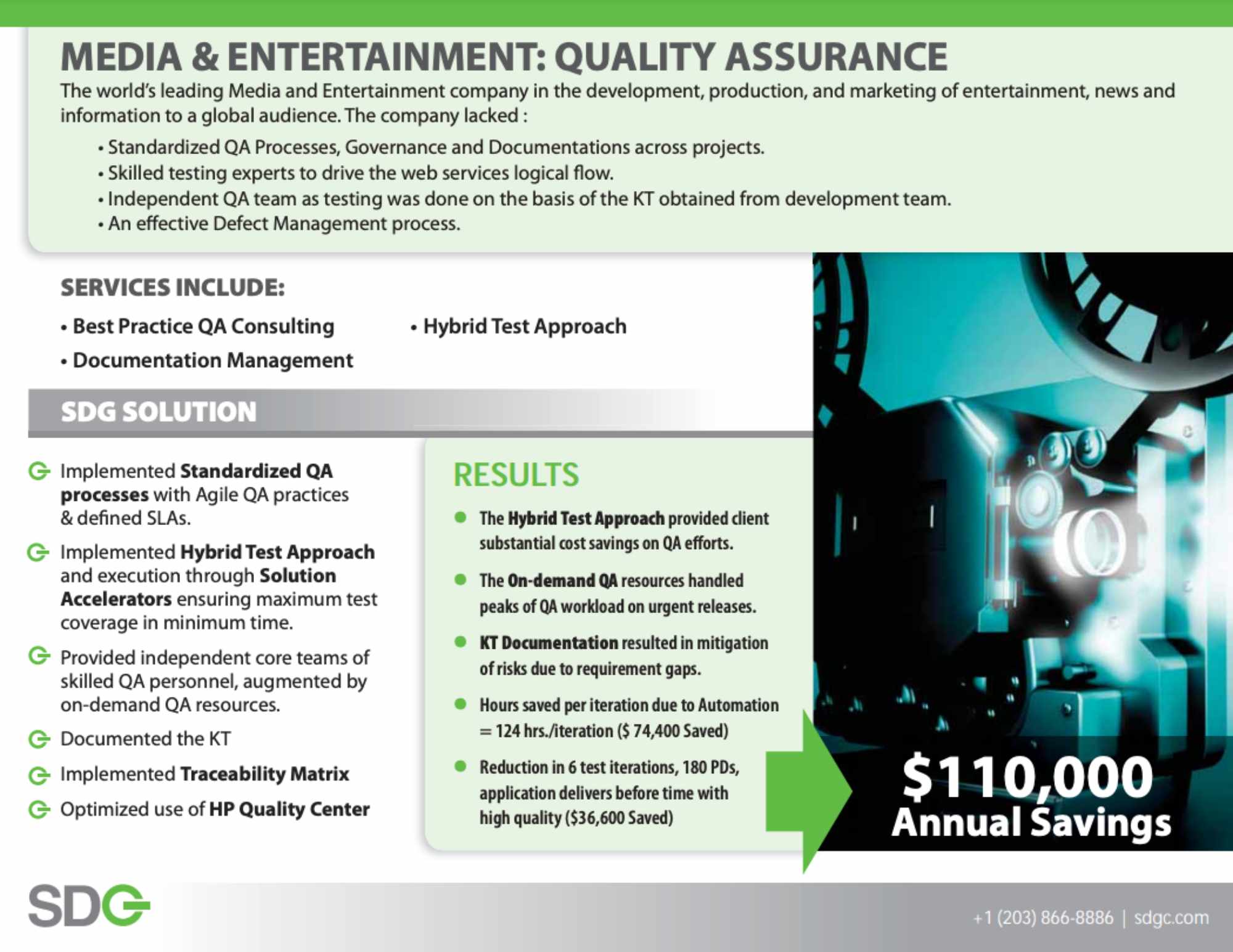 Media & Entertainment Case Study Image
