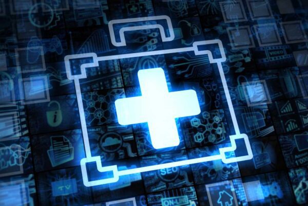 Medical technology health symbol